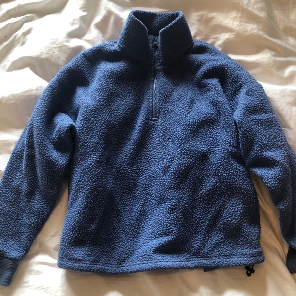 Everlane Renew Half Zip Fleece